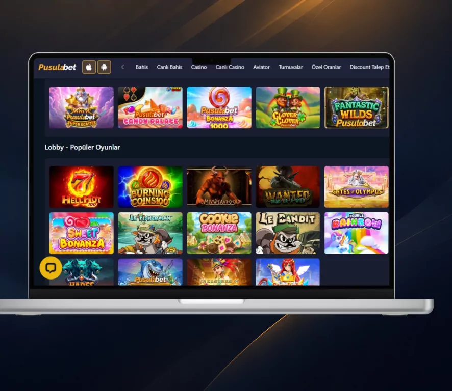 Pusulabet casino oyun kataloğu